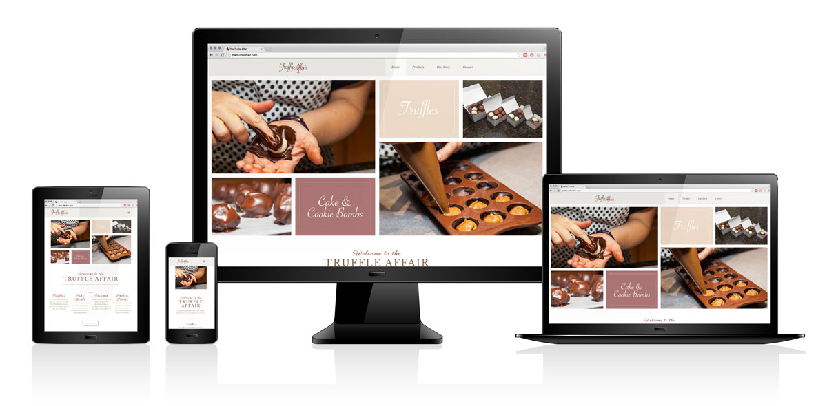 The Truffle Affair Website Design The Truffle Affair | Website Design
